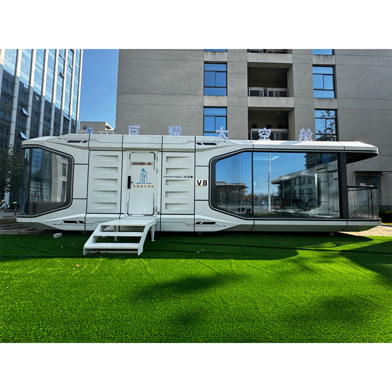 How does Space Capsule reshape the paradigm of cultural tourism accommodation with its modular design and immersive experience?